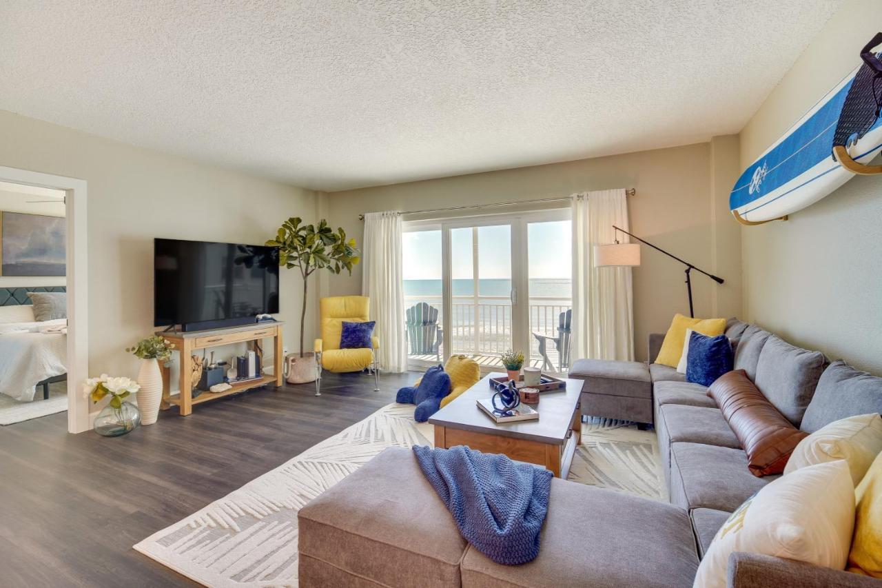 Oceanfront Satellite Beach Condo With Balcony, Views Ngoại thất bức ảnh