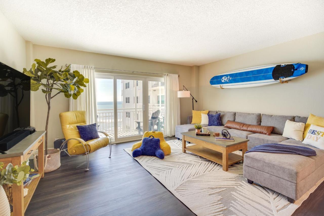 Oceanfront Satellite Beach Condo With Balcony, Views Ngoại thất bức ảnh